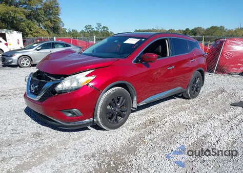 2017 Nissan Murano Sv из США, поврежденный, VIN 5N1AZ2MG2HN143104
